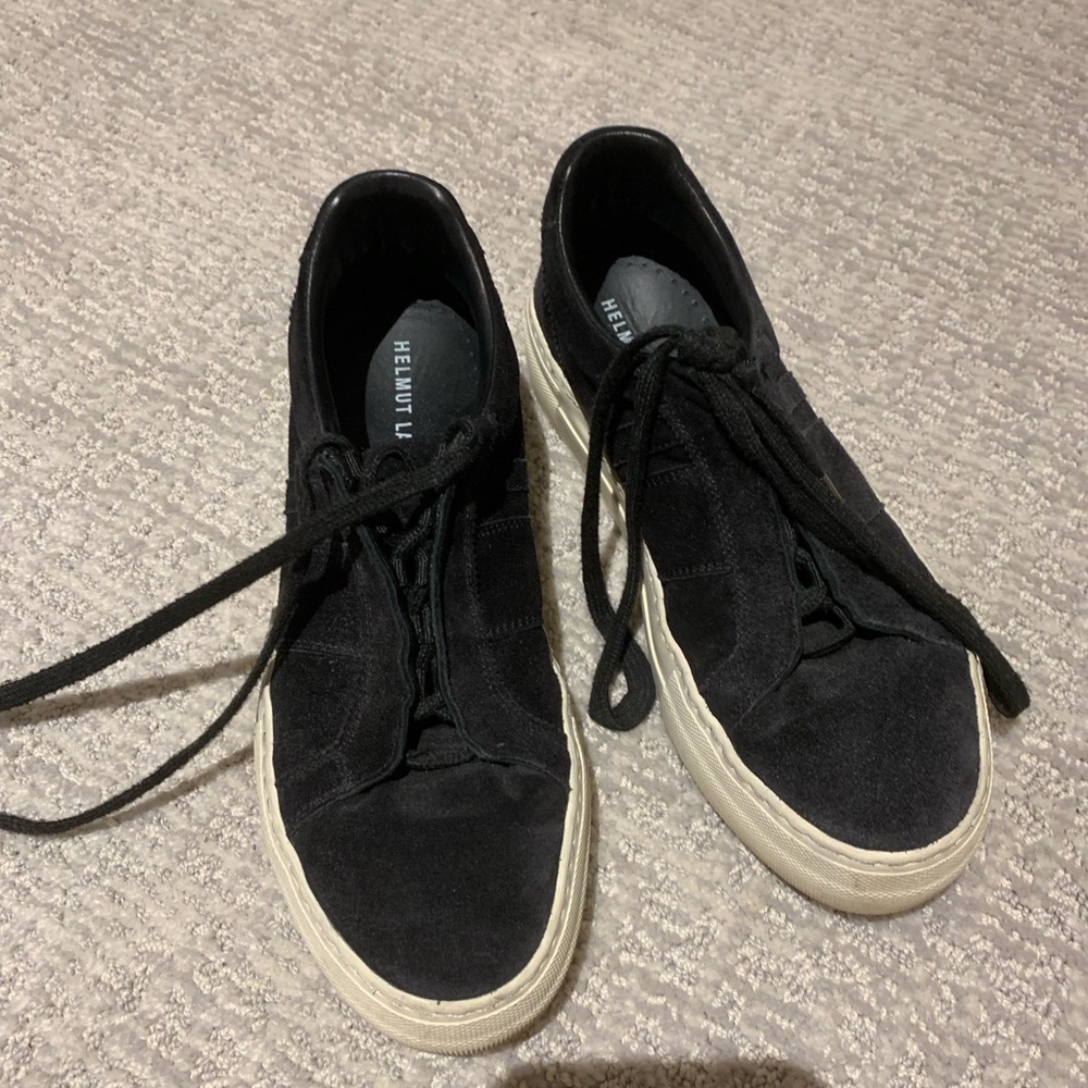 Helmut Lang black sneakers